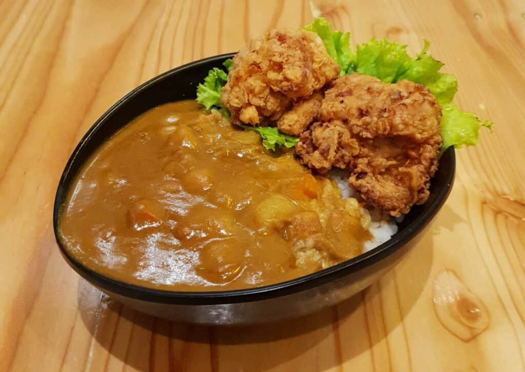 Karaage Curry Rice