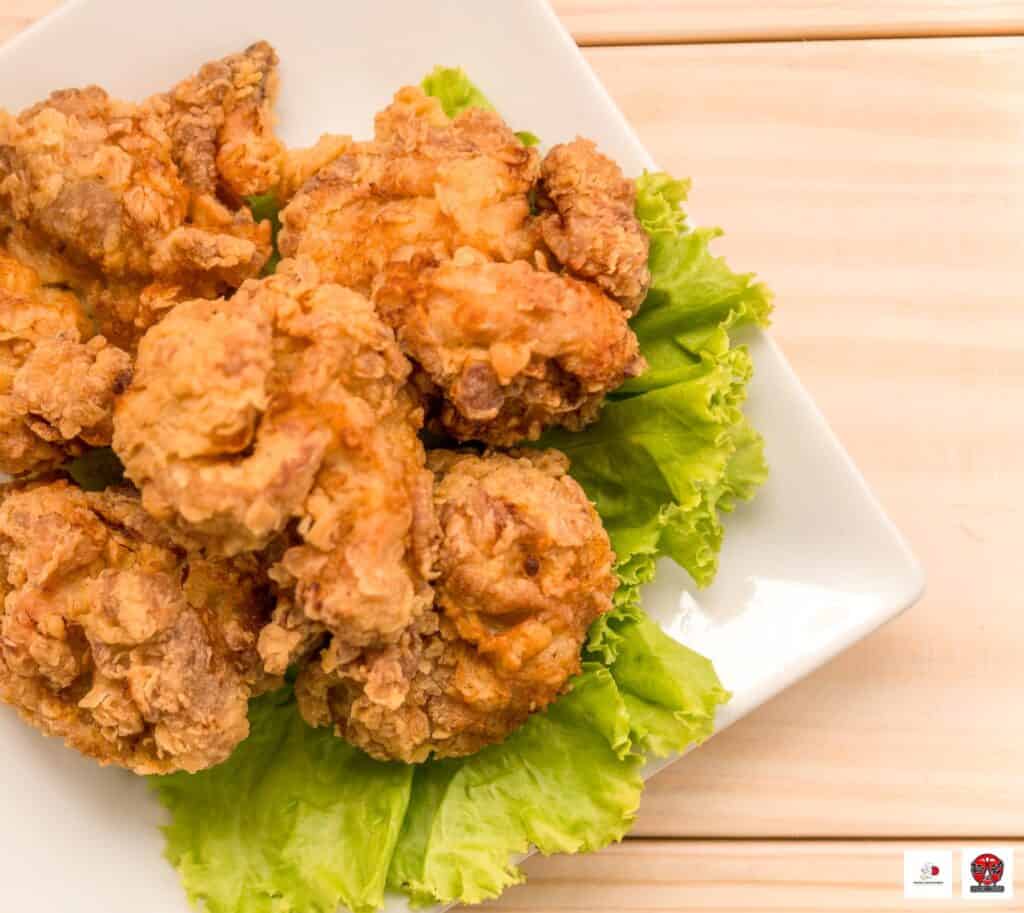 Tori Karaage as a side dish