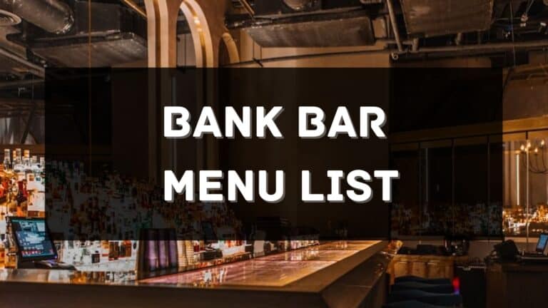 Bank Bar Menu Prices Philippines 2026 [Updated] — All About Philippines ...