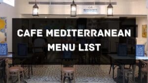 cafe mediterranean menu prices philippines
