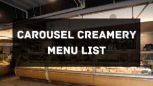 carousel creamery menu prices philippines