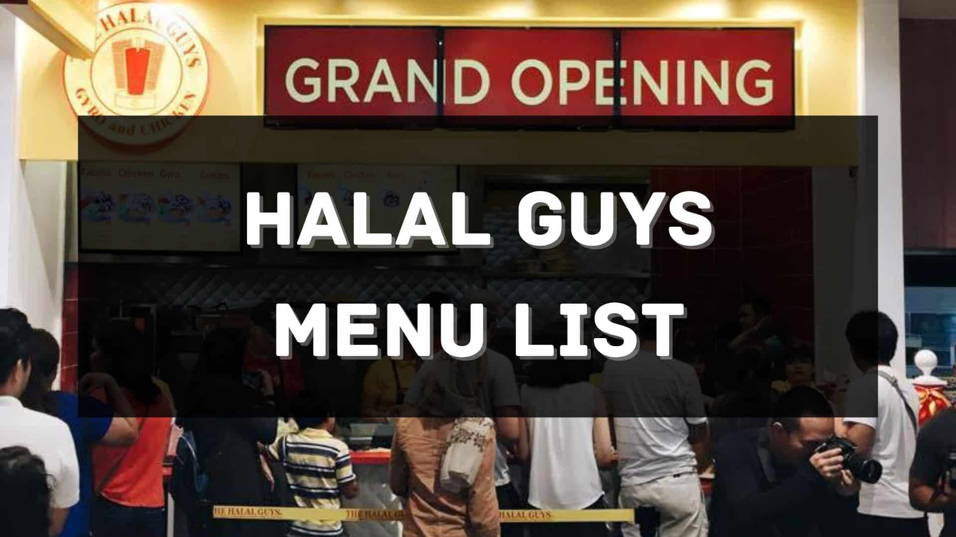 halal guys menu prices philippines