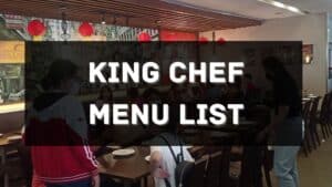 king chef menu prices philippines