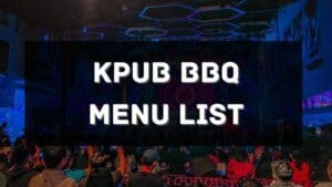 kpub bbq menu prices philippines