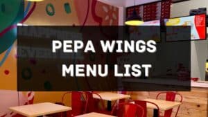 pepa wings menu prices philippines