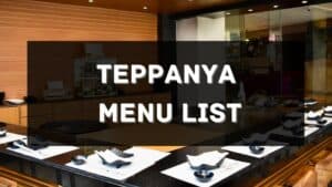 teppanya menu prices philippines