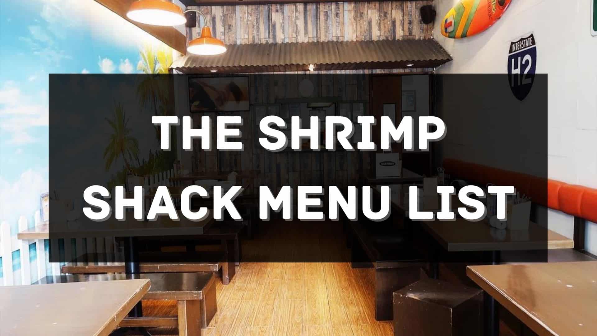 the shrimp shack menu prices philippines