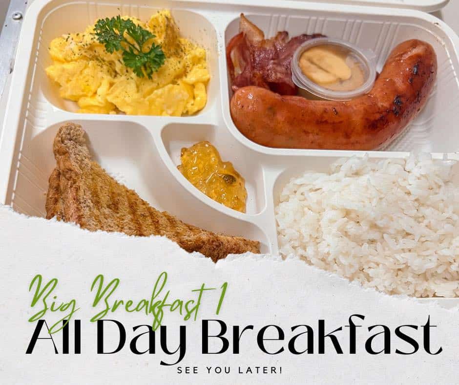 Big Breakfast 1 of All-day Breakfast menu in Pan Grill