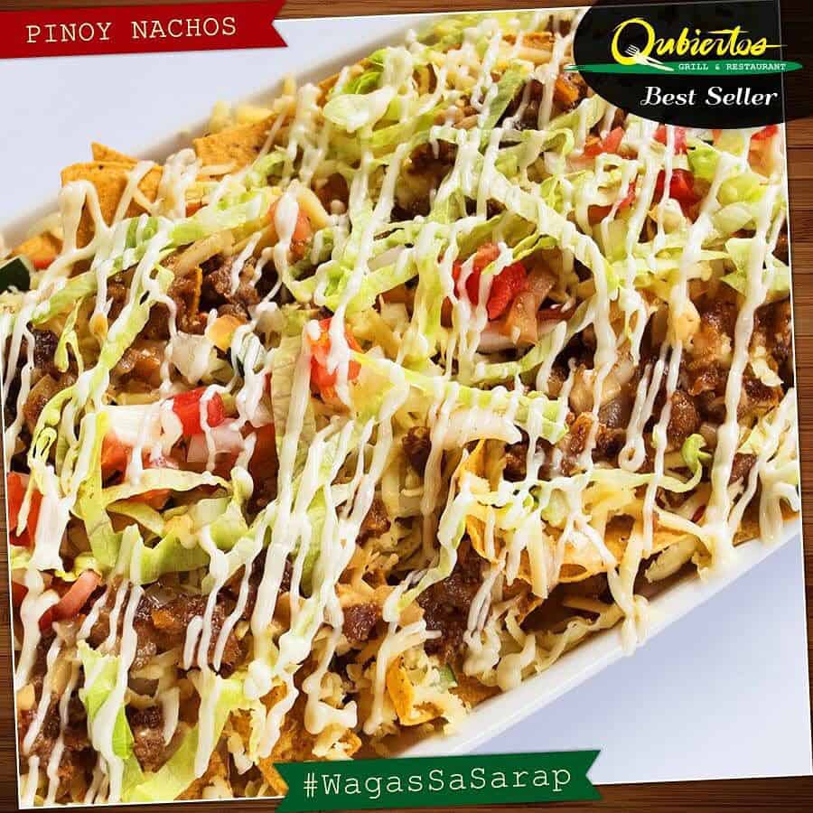 Pinoy Nachos is the crowd's favorite in Qubiertos menu