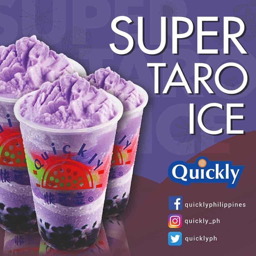 Quickly best seller item is the Super Taro Ice