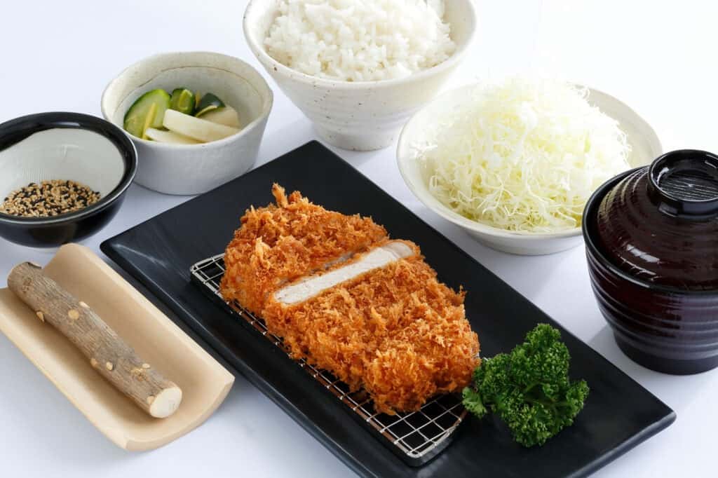 Tonkatsu is the best-selling item in Saboten menu