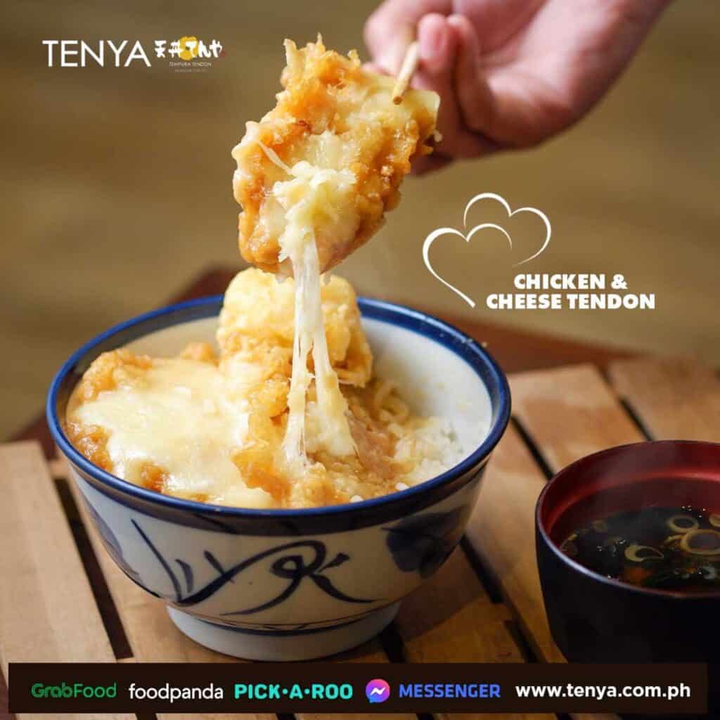 Chicken and Cheese Tendon