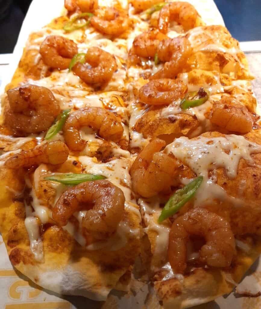 Gambas Pizza