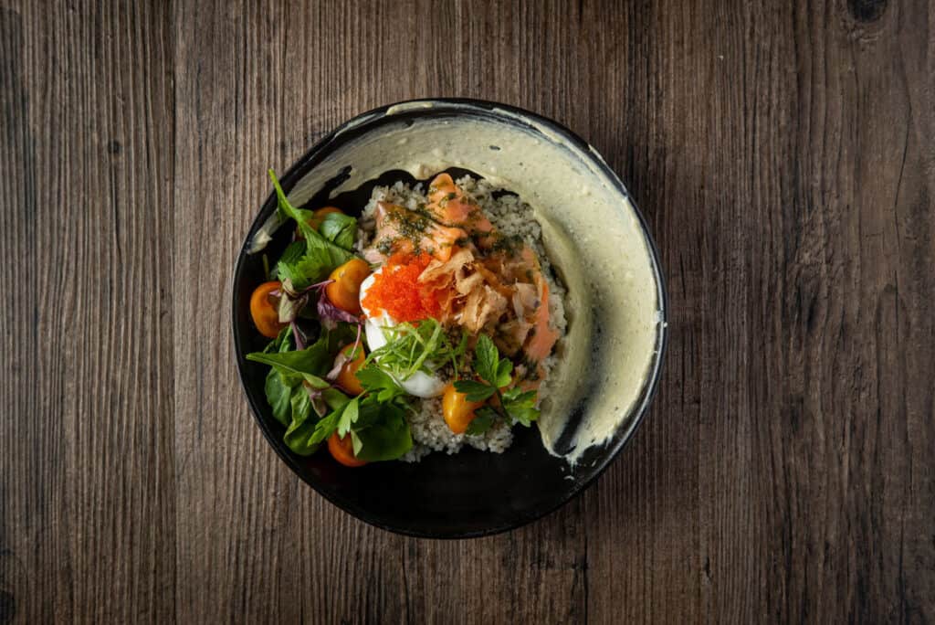 Smoked Salmon Nori Brekkie Bowl