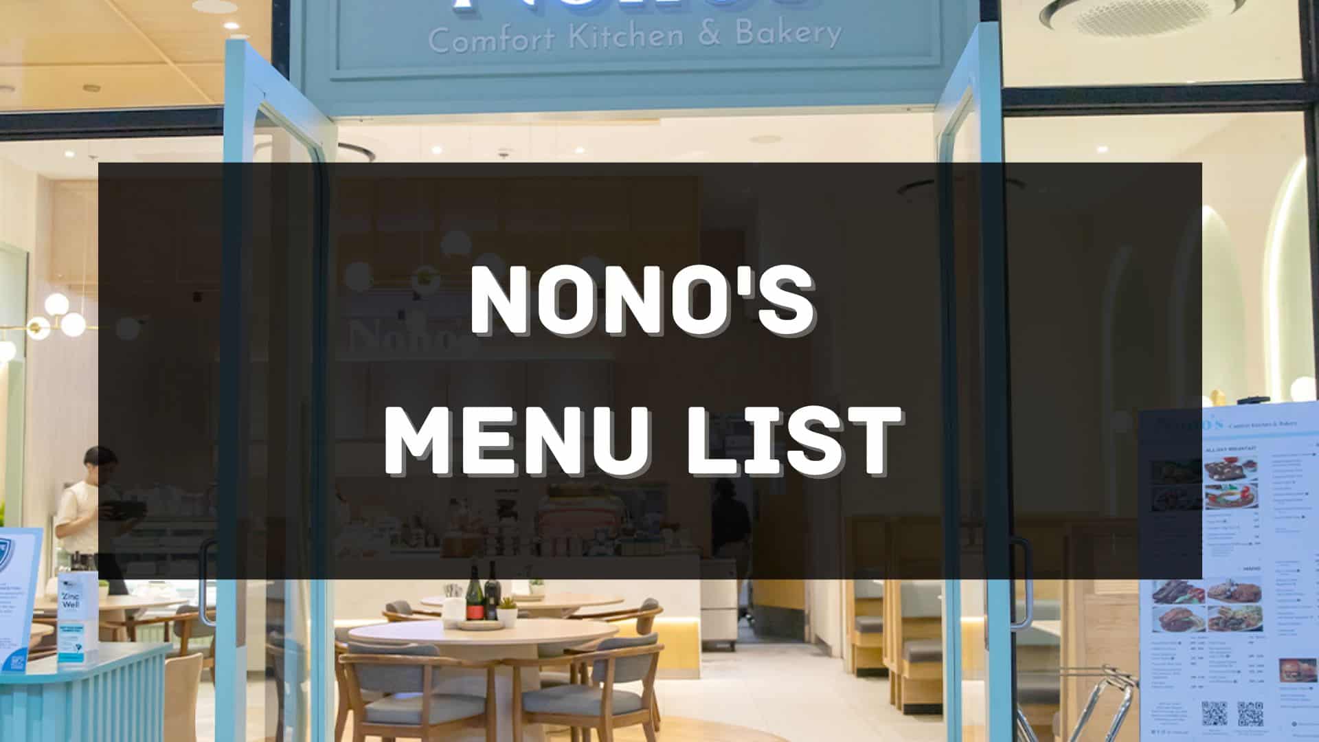 nono menu prices philippines