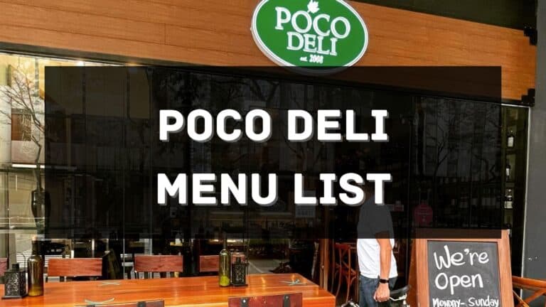 Poco Deli Menu Prices Philippines 2026 [Updated] — All About ...