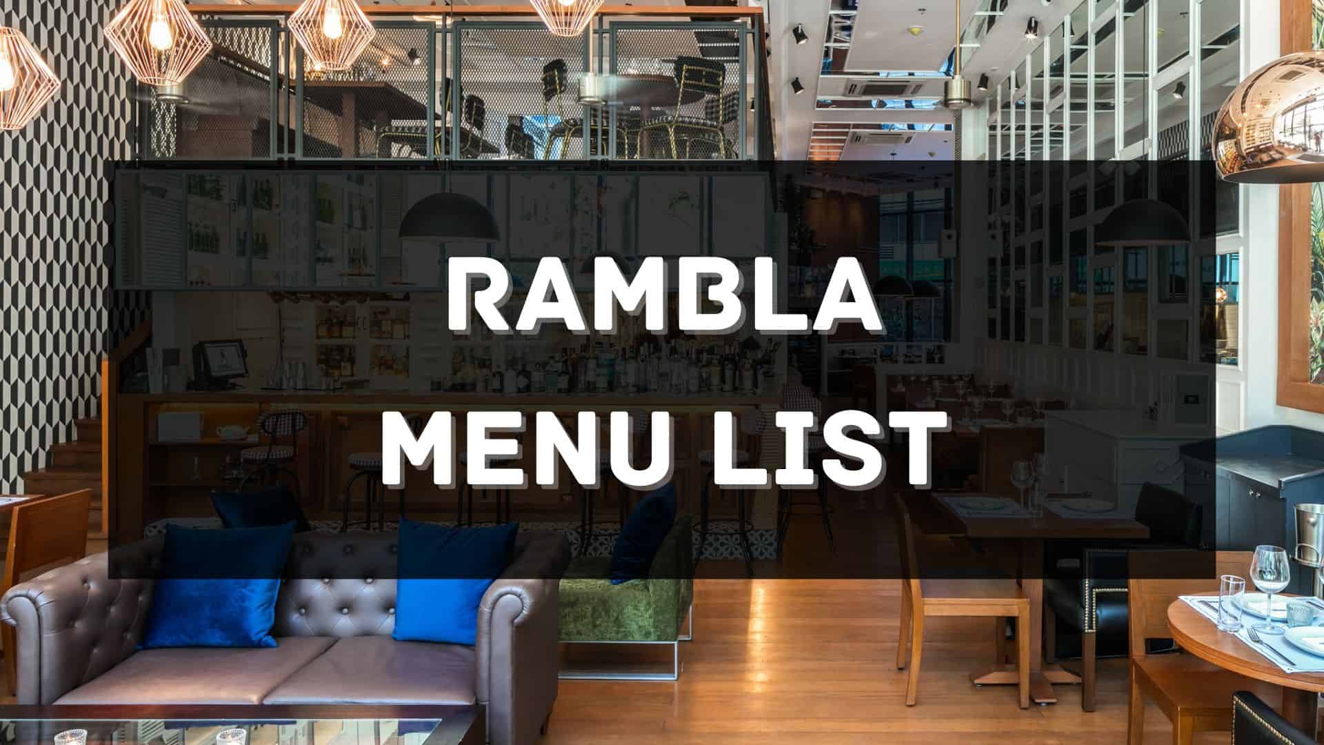 rambla menu prices philippines