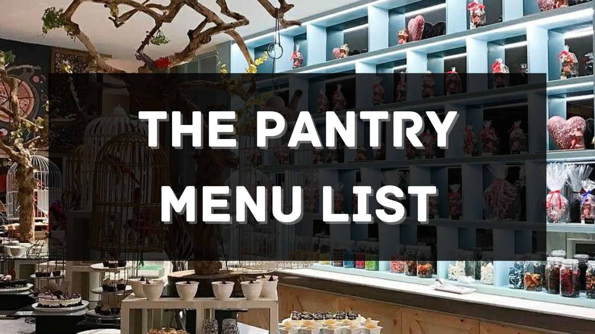 the pantry menu prices philippines