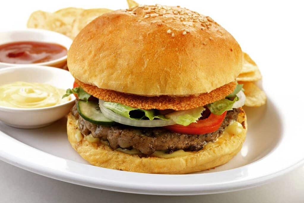 Classic beef burger