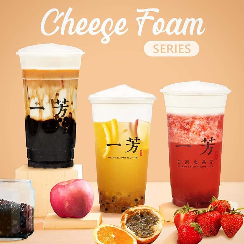 Cheese foam series