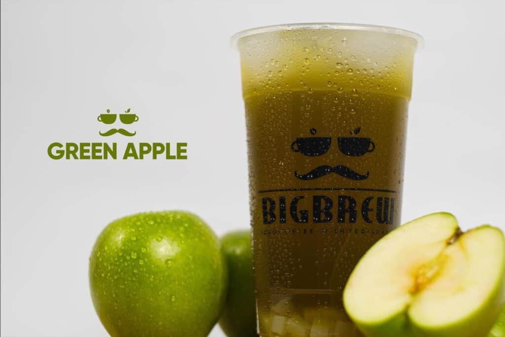 Green apple fruit tea 