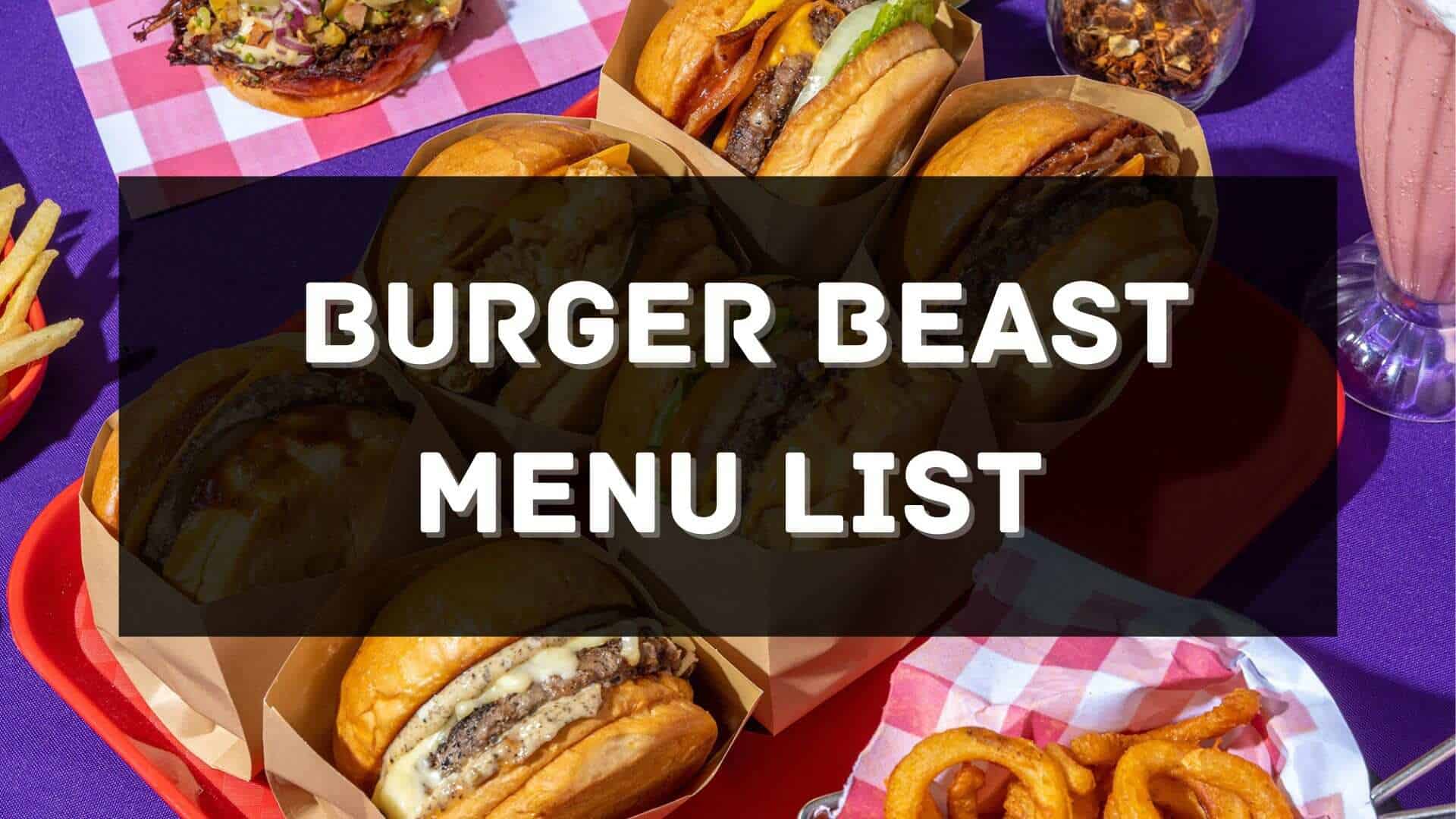 burger beast menu prices philippines
