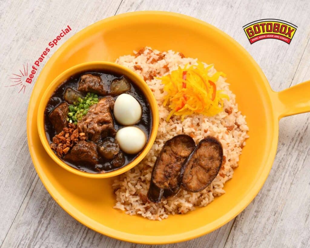 Beef pares special