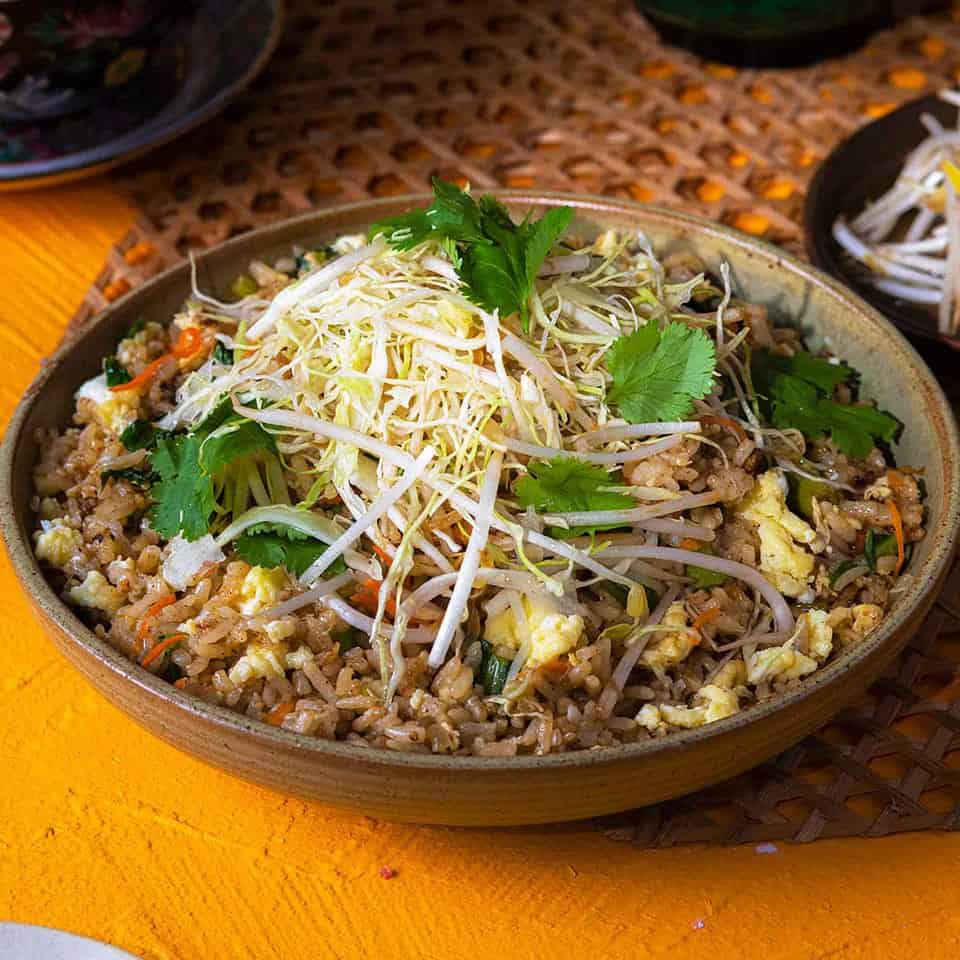 Com Chien or Viet-style vegetable fried rice