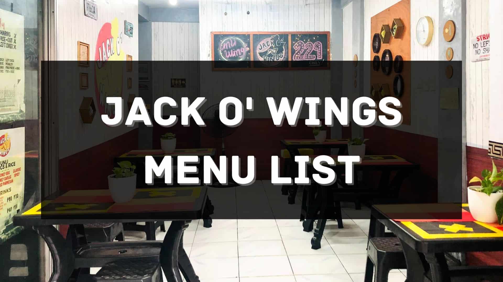 jack o' wings menu prices philippines