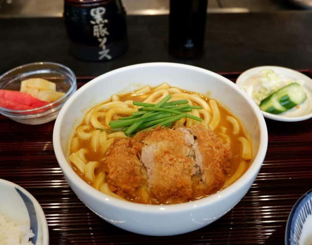 Curry udon set