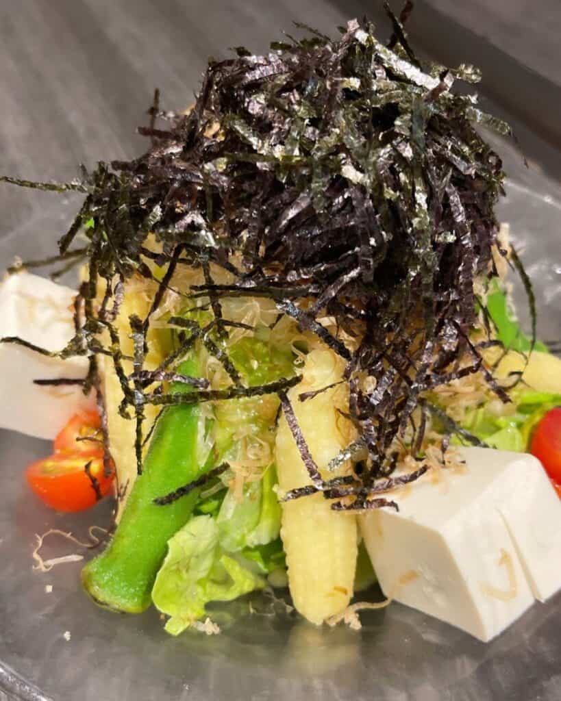 Tofu salad