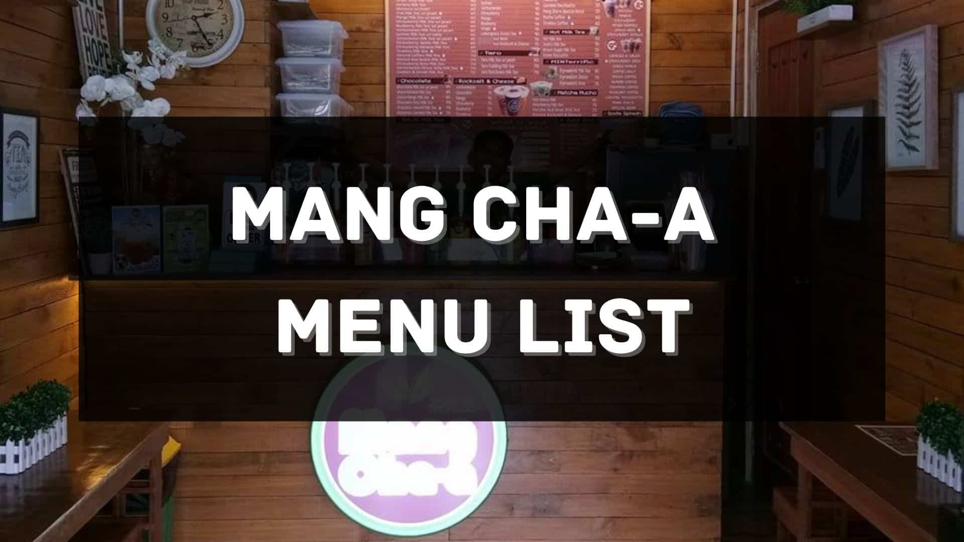 mang cha-a menu prices philippines