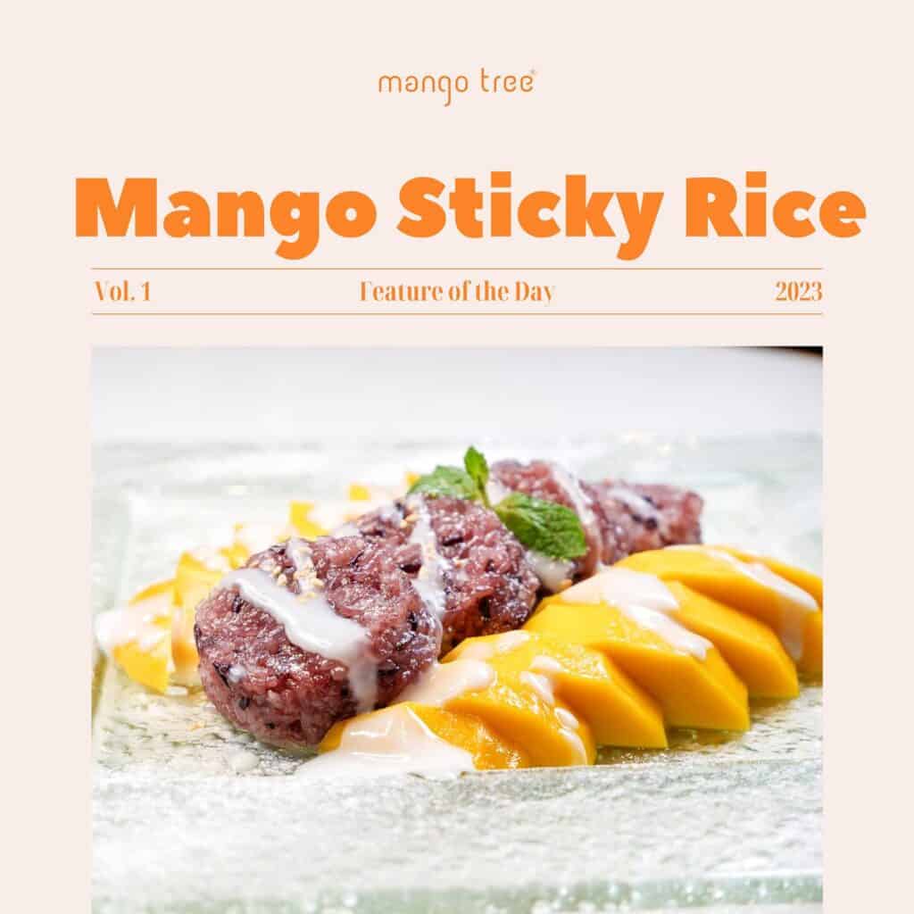 Mango sticky rice