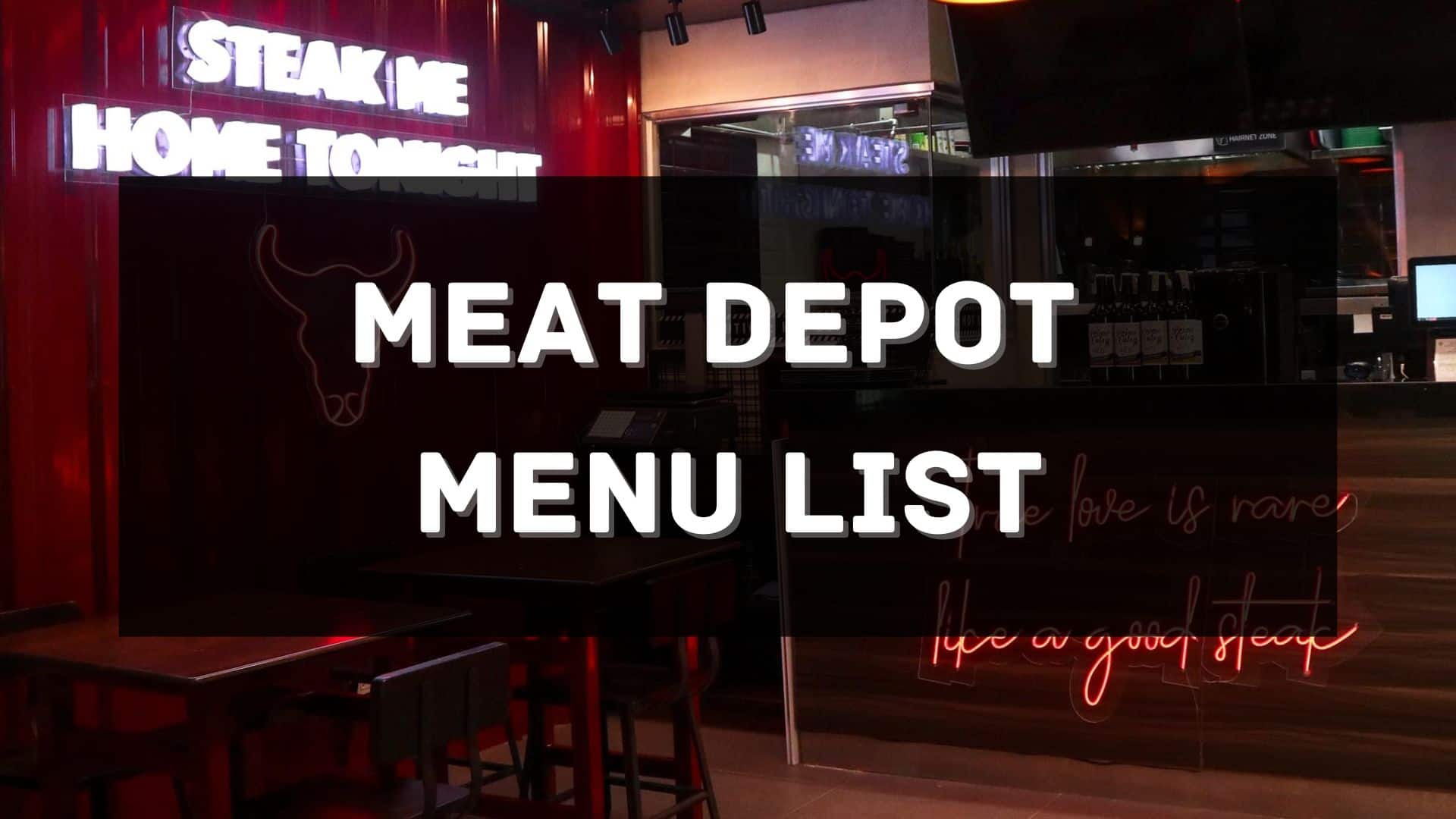 meat depot menu prices philippines