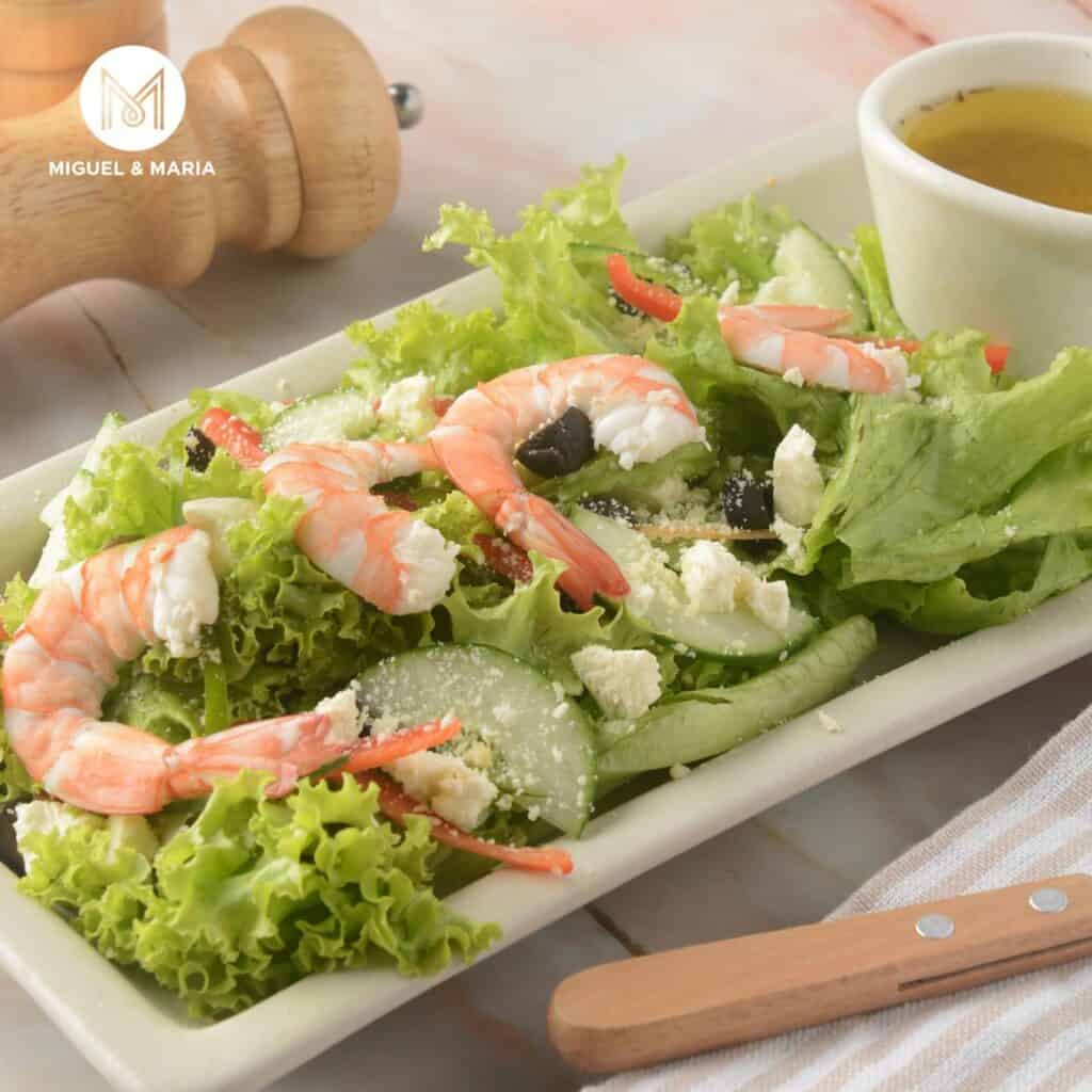 Shrimp sesame salad