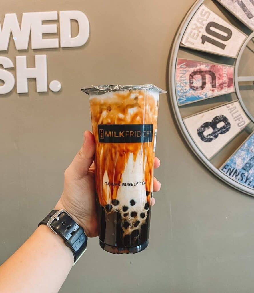 Tiger boba latte