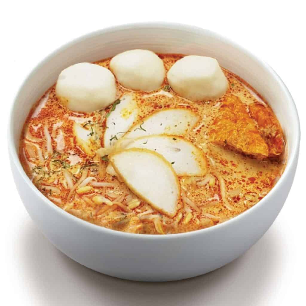 Laksa fish ball