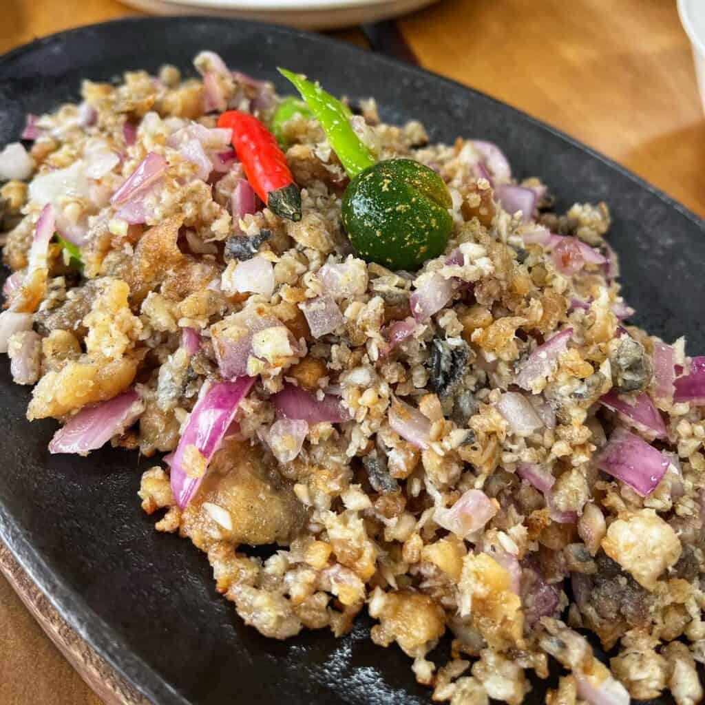 Bangus sisig