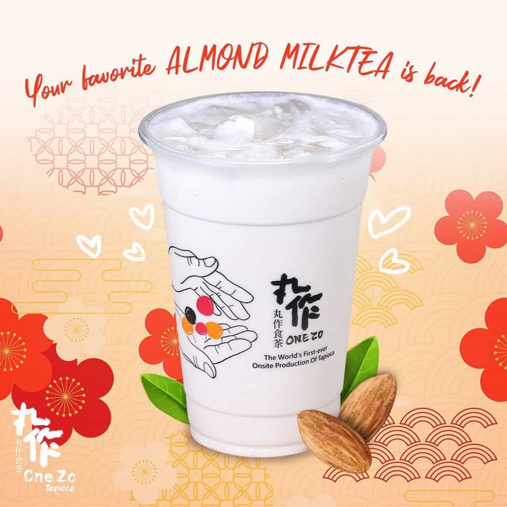 Almond milktea