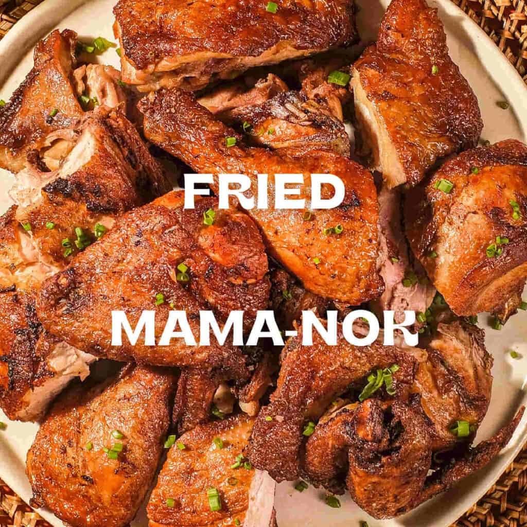 Fried mama-nok