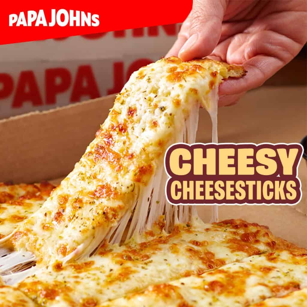 Cheesy cheese sticks