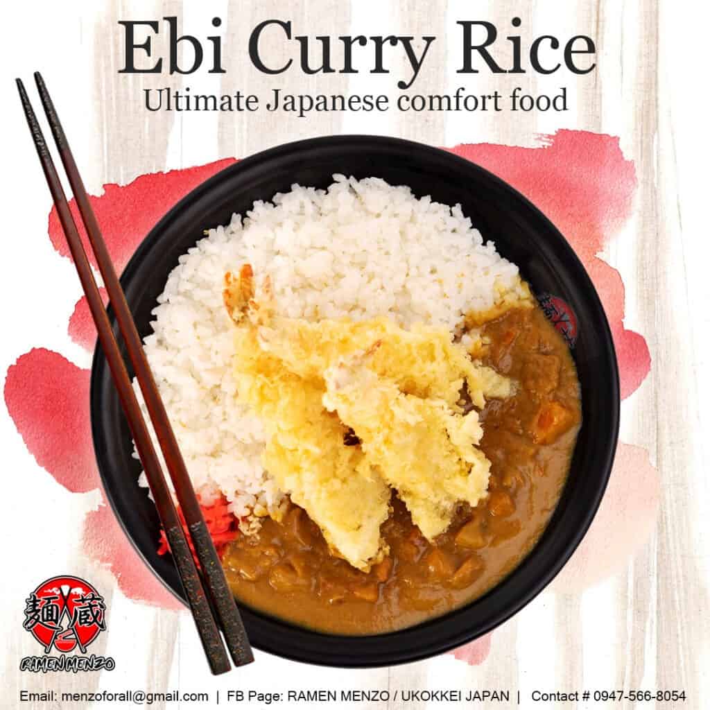 Ebi curry rice