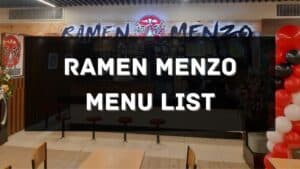 ramen menzo menu prices philippines