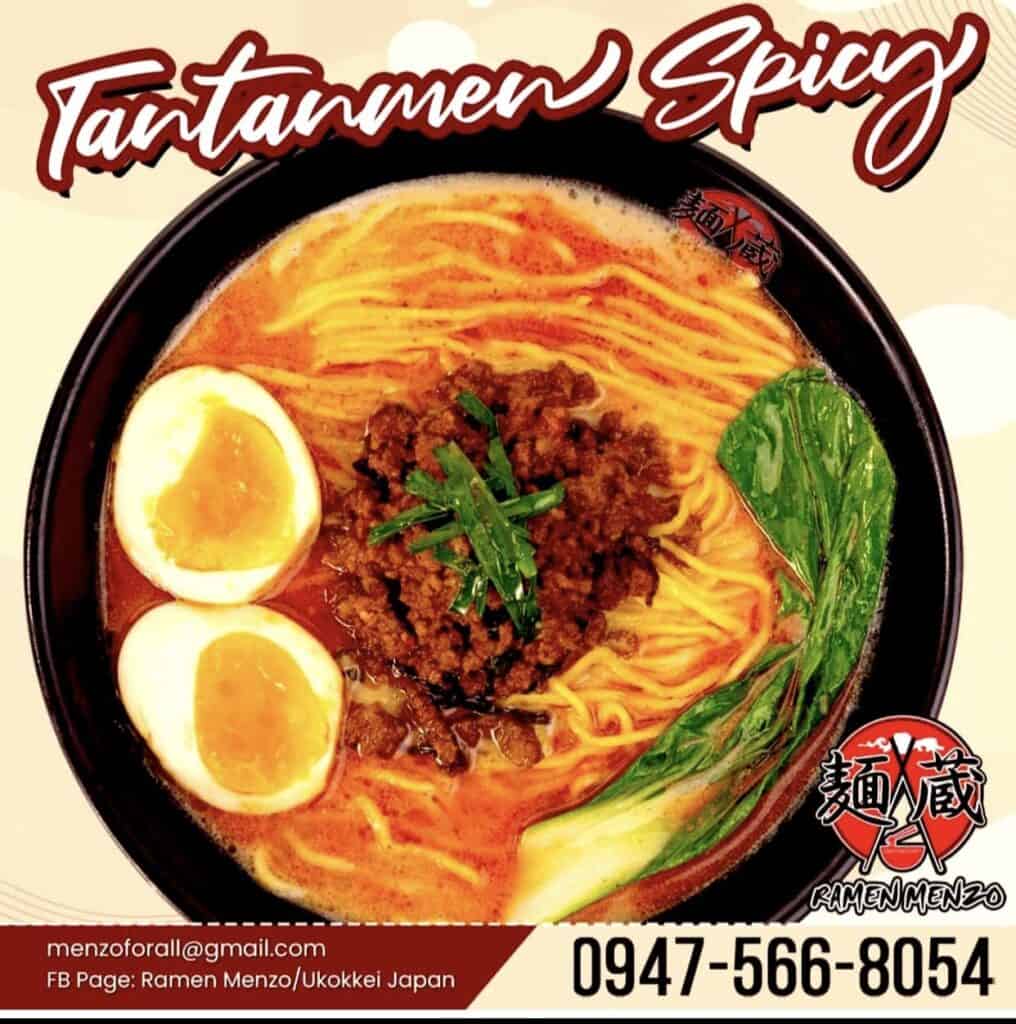 Tantanmen spicy ramen