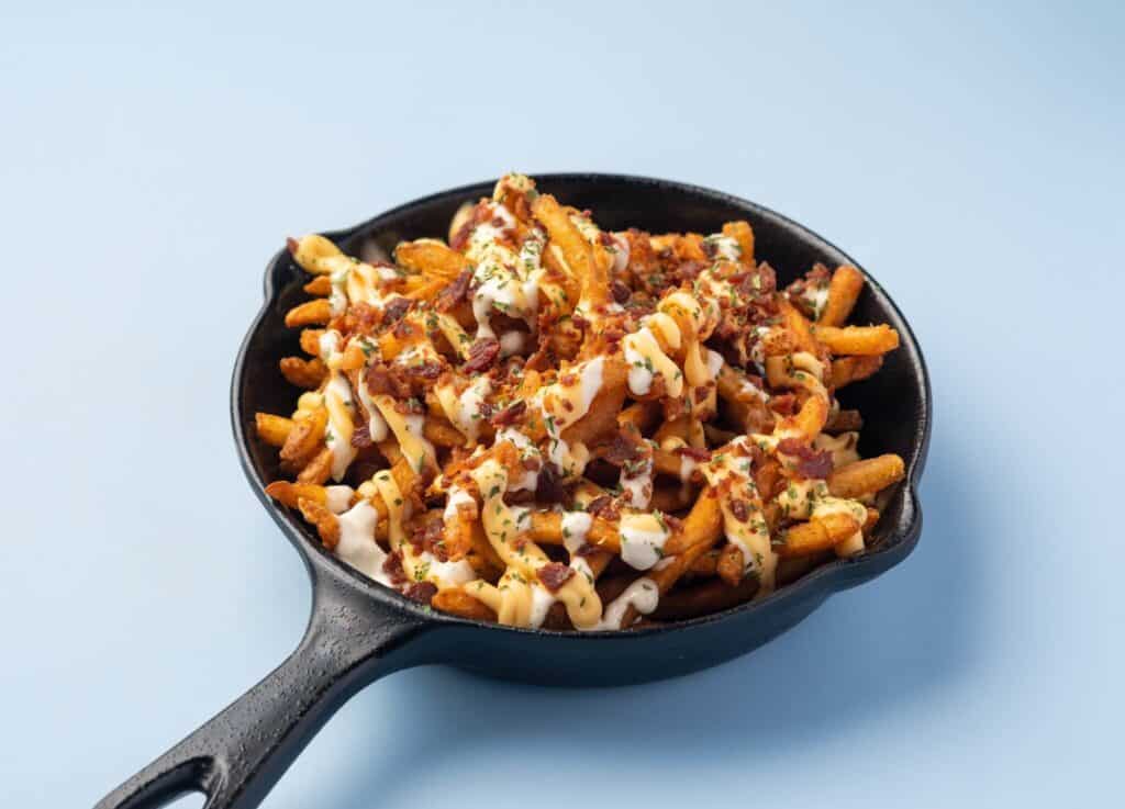 Fully loaded camp fries