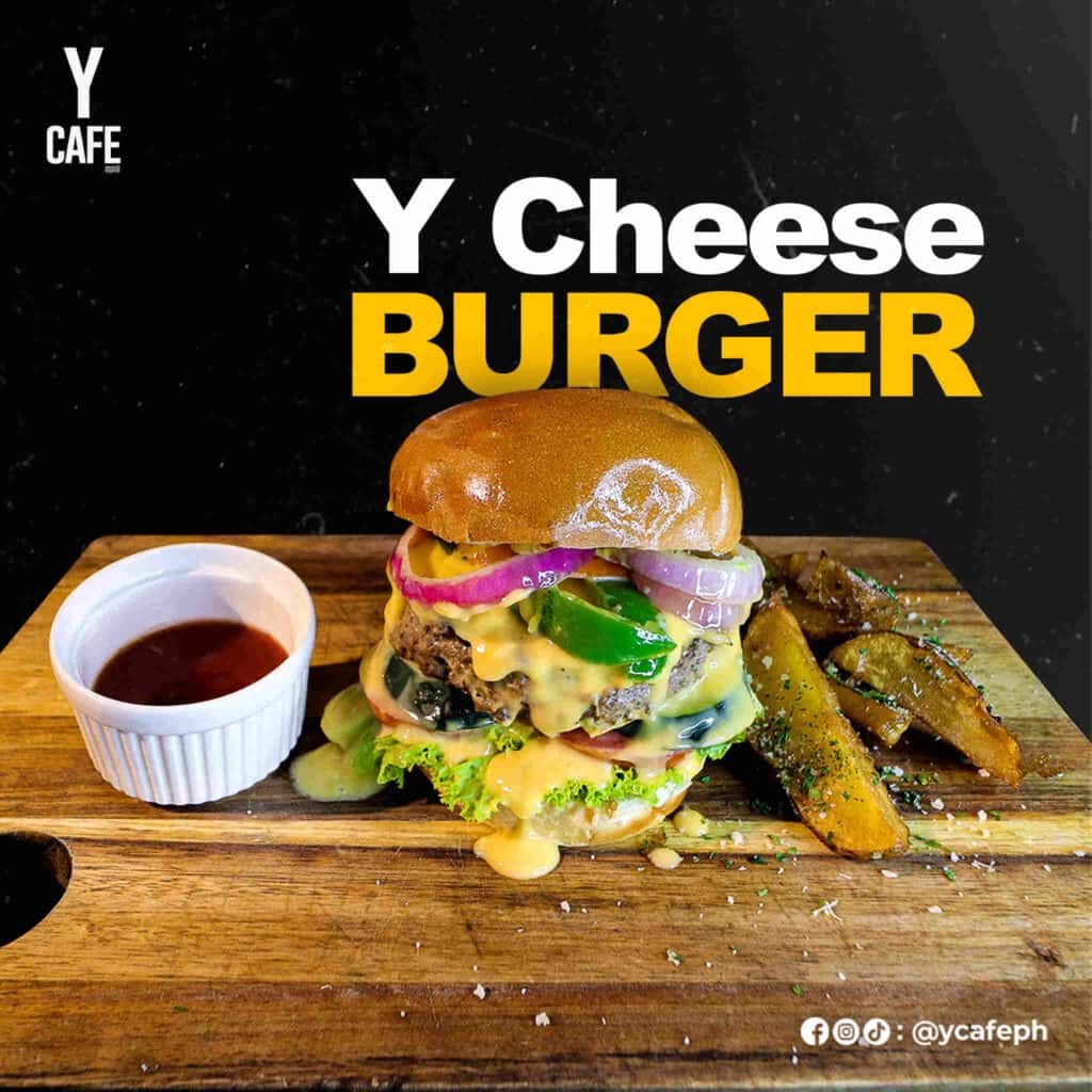 Y cheese burger