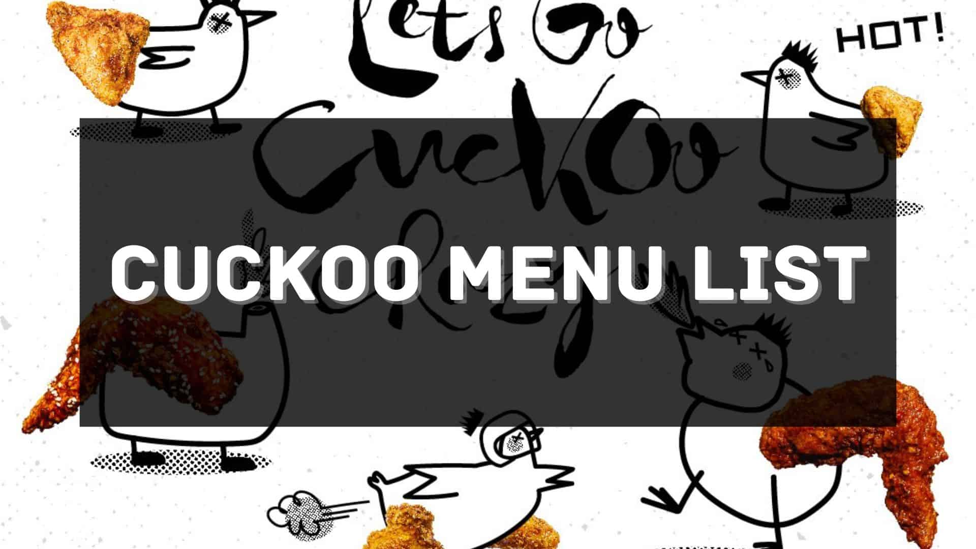 cuckoo menu prices philippines