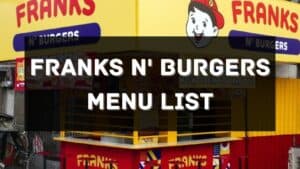 franks n' burgers menu prices philippines