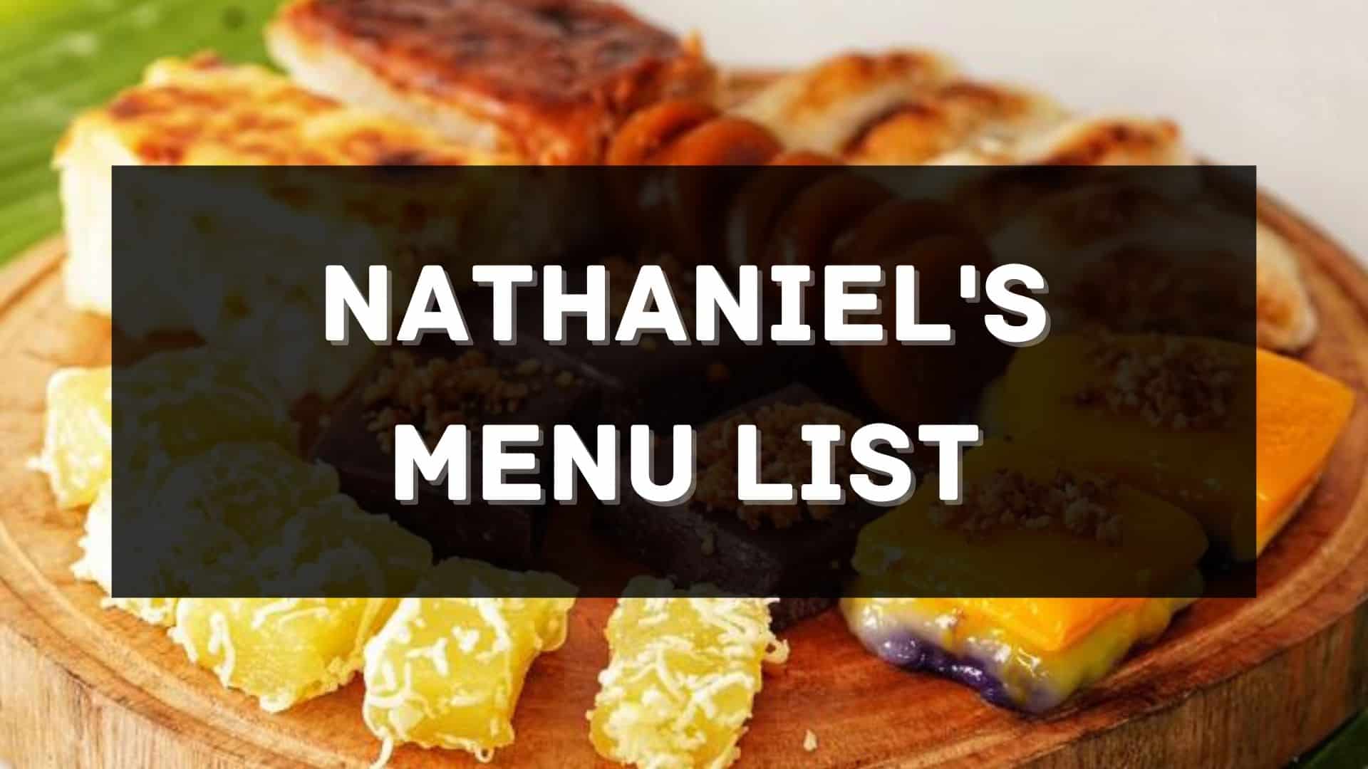 nathaniel's menu prices philippines