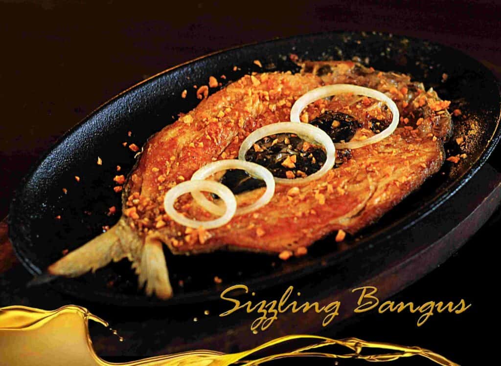 Sizzling bangus